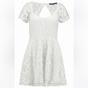 Abercrombie & Fitch White Lace Dress